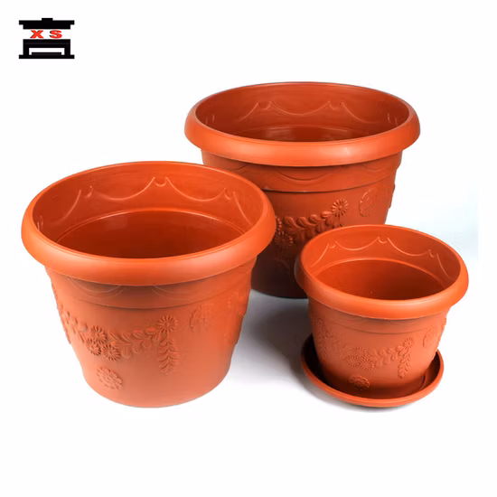 Kelong Custimized Flowerpot Mould for Indoor/Outdoor Decoration Large Flower Pot Planters with Drainage Holes Plant Pot Plastic Garden Planter Mould PP Mould