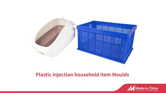 Plastic Injection Flowerpot Garden Border Vertical Stacked Rattan Flower Pot Stand Mold Square Round Planter Tray Seedbed Seedling Mould