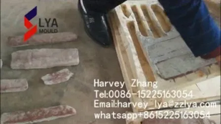 Silicone Artificial Decorative Wall Stone Molds for Concrete