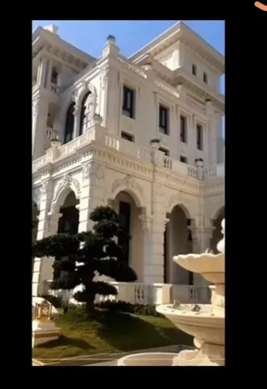 Grc Marble Stone Decorative Relief Flower Pediment for Gable Decoration