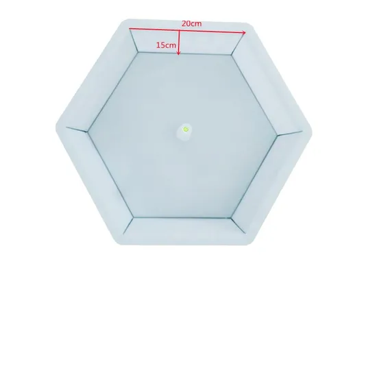 Efficient Slope Protection Mold for Durable Hexagonal Concrete Bricks 