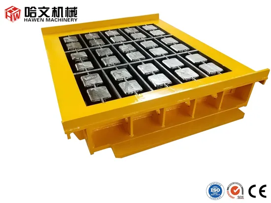 Hollow Block Solid Brick Paving Block Curbstone Moulds for Concrete Block Making Machines 