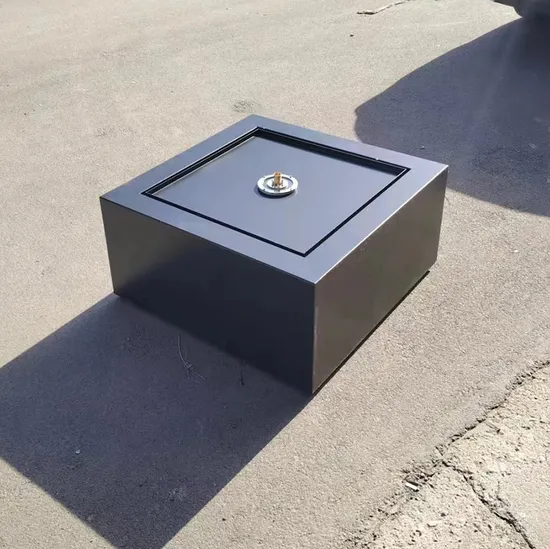 Garden Square Water Table Aluminium Fountain 80cm*80cm*40cm 