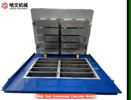 Concrete Hollow Block Solid Bricks Paving Stone Curbstone Molds in Canada USA Mexico 