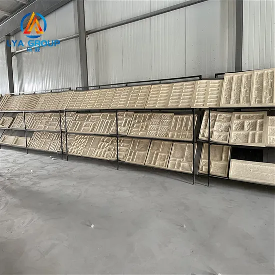 Making Wall Decoration Veneer Culture Silicone Rubber Artificial Stone Molds 
