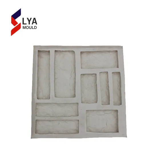 Stone Veneer Foundation Mold for Manufacturing Artificial Stone 