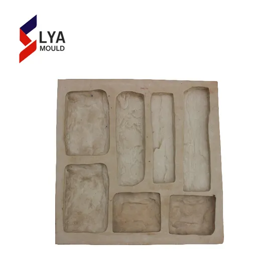 2018 Popular in Selling Artificial Stone Rubber Molds 