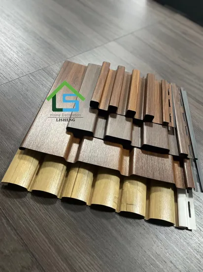 Hot Sell Super Quality Flexible Stylish PVC Fascia Soffit Eave Ceiling Panel in Durable Wood