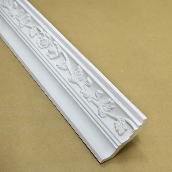 Factory Price Light Weight Carved Polyurethane Cornice for Sale 84mm Cornice 