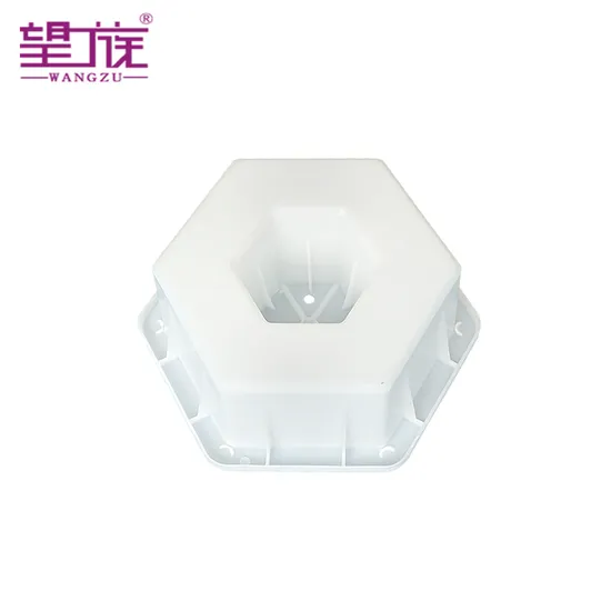 Hollow Hexagonal Slope Protection Grass Planting Brick Concrete Precast Plastic Paver Mold 
