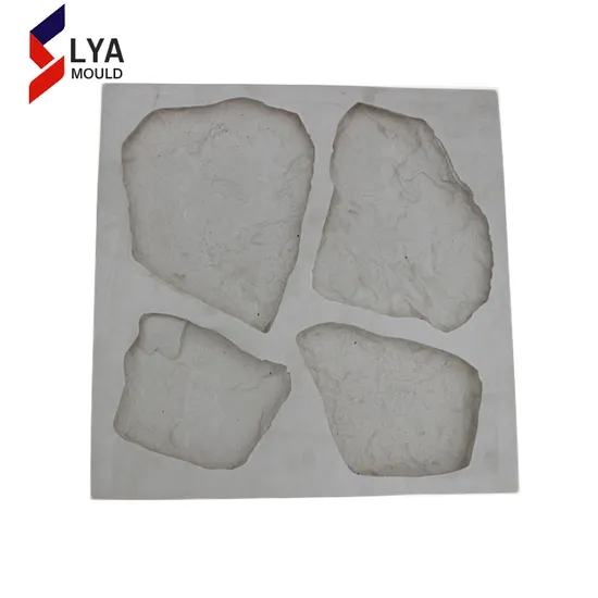 Artificial Rock Rubber Wall Tile Stone Molds for Decorative 